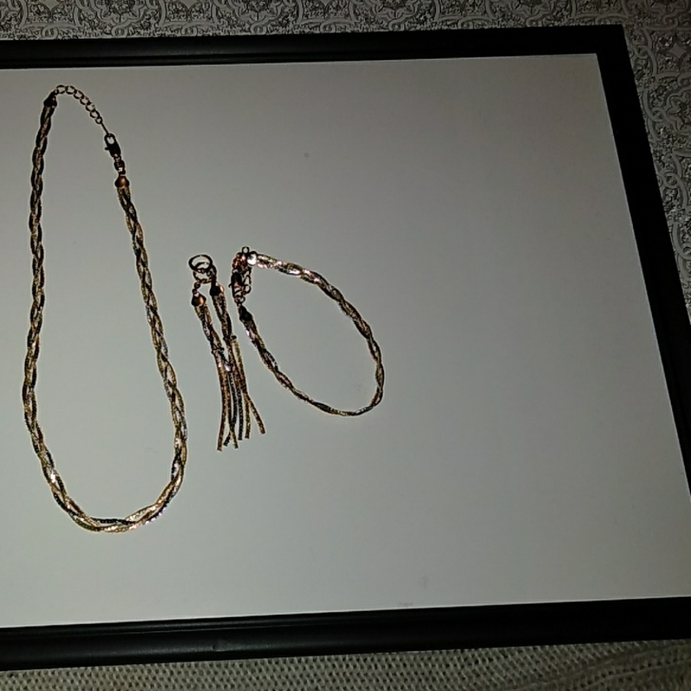 10 karat gold fill chain set